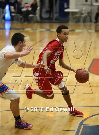 Thumbnail 1 in St. Joseph Notre Dame vs. University (CIF NCS D5 Final) photogallery.
