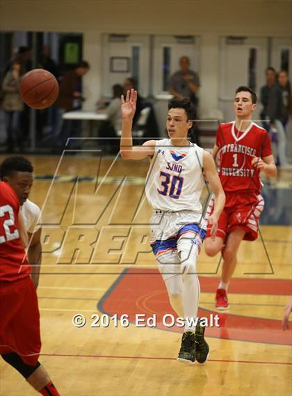 Thumbnail 3 in St. Joseph Notre Dame vs. University (CIF NCS D5 Final) photogallery.