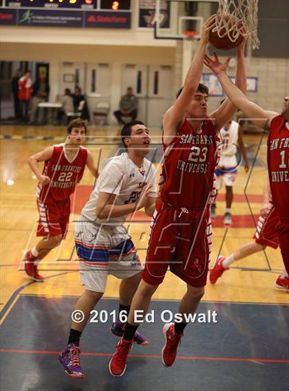 Thumbnail 1 in St. Joseph Notre Dame vs. University (CIF NCS D5 Final) photogallery.