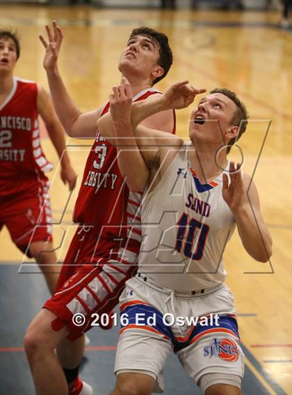 Thumbnail 2 in St. Joseph Notre Dame vs. University (CIF NCS D5 Final) photogallery.