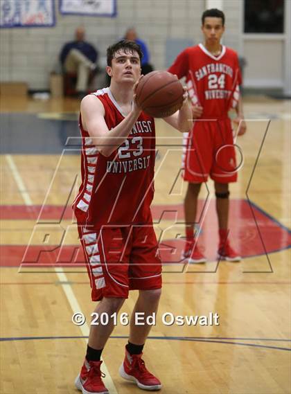 Thumbnail 1 in St. Joseph Notre Dame vs. University (CIF NCS D5 Final) photogallery.