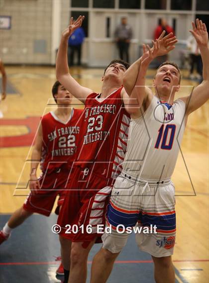 Thumbnail 1 in St. Joseph Notre Dame vs. University (CIF NCS D5 Final) photogallery.