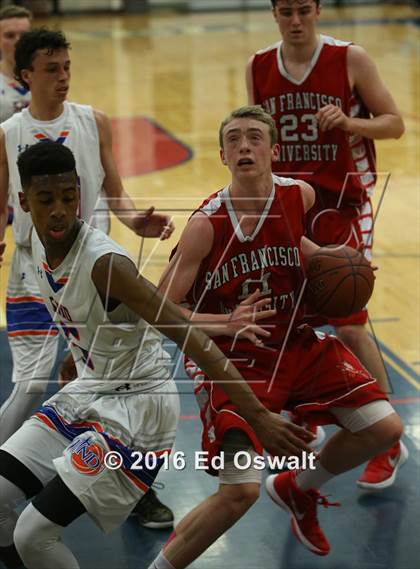 Thumbnail 2 in St. Joseph Notre Dame vs. University (CIF NCS D5 Final) photogallery.