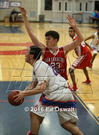 Thumbnail 2 in St. Joseph Notre Dame vs. University (CIF NCS D5 Final) photogallery.