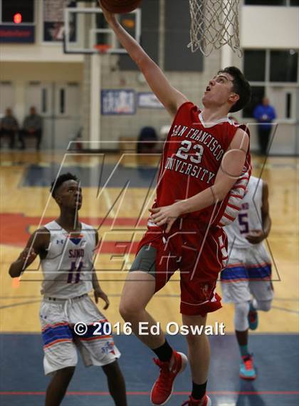 Thumbnail 3 in St. Joseph Notre Dame vs. University (CIF NCS D5 Final) photogallery.