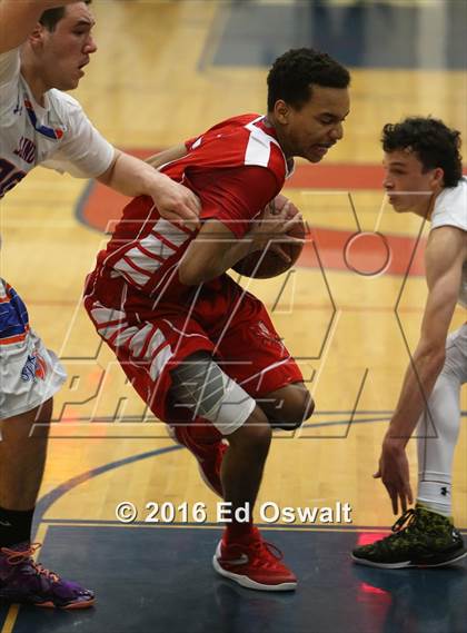 Thumbnail 2 in St. Joseph Notre Dame vs. University (CIF NCS D5 Final) photogallery.