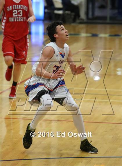 Thumbnail 2 in St. Joseph Notre Dame vs. University (CIF NCS D5 Final) photogallery.