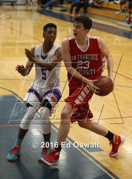 Thumbnail 3 in St. Joseph Notre Dame vs. University (CIF NCS D5 Final) photogallery.