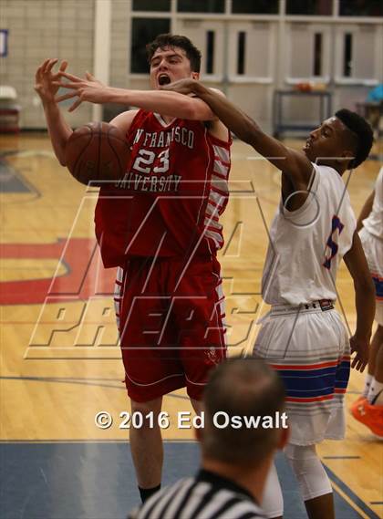 Thumbnail 2 in St. Joseph Notre Dame vs. University (CIF NCS D5 Final) photogallery.