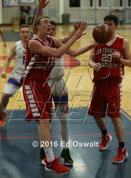 Thumbnail 1 in St. Joseph Notre Dame vs. University (CIF NCS D5 Final) photogallery.