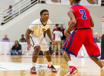 Thumbnail 1 in DeMatha vs. Roselle Catholic (Spalding HoopHall Classic) photogallery.