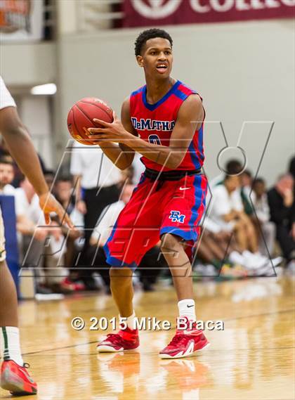 Thumbnail 1 in DeMatha vs. Roselle Catholic (Spalding HoopHall Classic) photogallery.