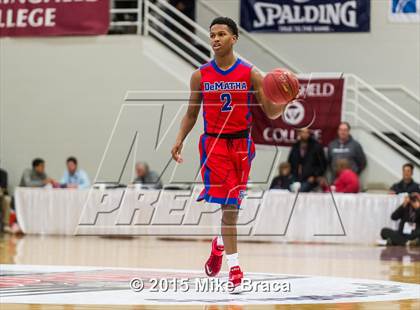 Thumbnail 1 in DeMatha vs. Roselle Catholic (Spalding HoopHall Classic) photogallery.