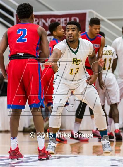 Thumbnail 1 in DeMatha vs. Roselle Catholic (Spalding HoopHall Classic) photogallery.