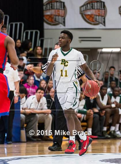 Thumbnail 2 in DeMatha vs. Roselle Catholic (Spalding HoopHall Classic) photogallery.