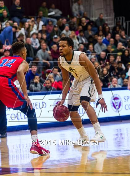 Thumbnail 1 in DeMatha vs. Roselle Catholic (Spalding HoopHall Classic) photogallery.