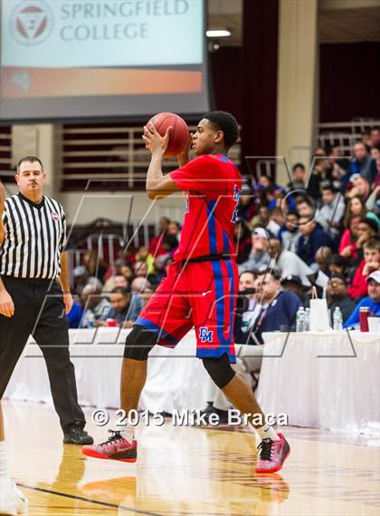 Thumbnail 2 in DeMatha vs. Roselle Catholic (Spalding HoopHall Classic) photogallery.
