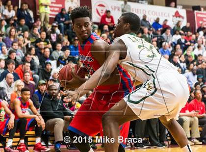 Thumbnail 2 in DeMatha vs. Roselle Catholic (Spalding HoopHall Classic) photogallery.
