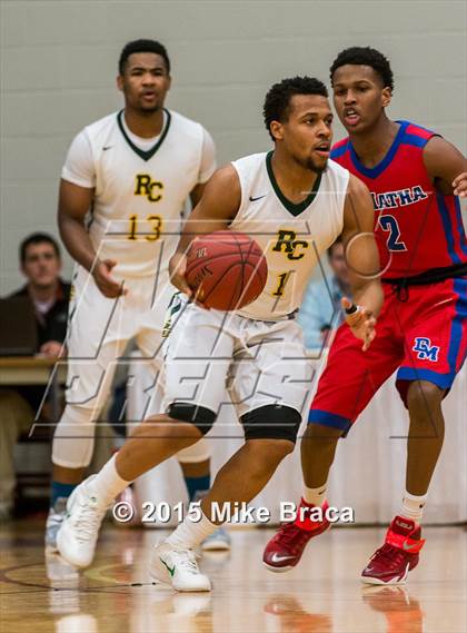 Thumbnail 3 in DeMatha vs. Roselle Catholic (Spalding HoopHall Classic) photogallery.