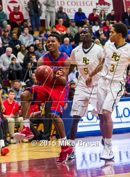 Thumbnail 1 in DeMatha vs. Roselle Catholic (Spalding HoopHall Classic) photogallery.