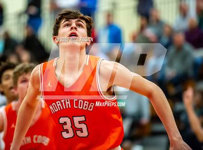 Thumbnail 1 in North Cobb @ Milton (GHSA AAAAAAA Sweet 16) photogallery.