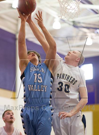 Thumbnail 1 in Seneca Valley vs. Franklin Regional (WPIAL Class AAAA Playoff - Round 1)  photogallery.
