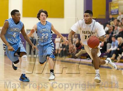 Thumbnail 2 in Seneca Valley vs. Franklin Regional (WPIAL Class AAAA Playoff - Round 1)  photogallery.