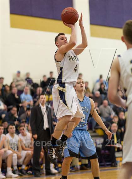 Thumbnail 1 in Seneca Valley vs. Franklin Regional (WPIAL Class AAAA Playoff - Round 1)  photogallery.