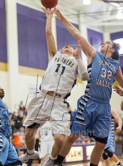 Thumbnail 3 in Seneca Valley vs. Franklin Regional (WPIAL Class AAAA Playoff - Round 1)  photogallery.