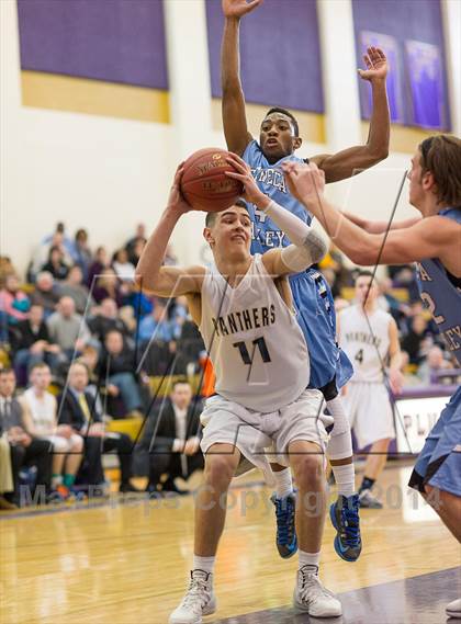 Thumbnail 1 in Seneca Valley vs. Franklin Regional (WPIAL Class AAAA Playoff - Round 1)  photogallery.