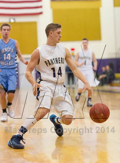 Thumbnail 1 in Seneca Valley vs. Franklin Regional (WPIAL Class AAAA Playoff - Round 1)  photogallery.
