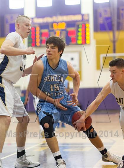 Thumbnail 2 in Seneca Valley vs. Franklin Regional (WPIAL Class AAAA Playoff - Round 1)  photogallery.