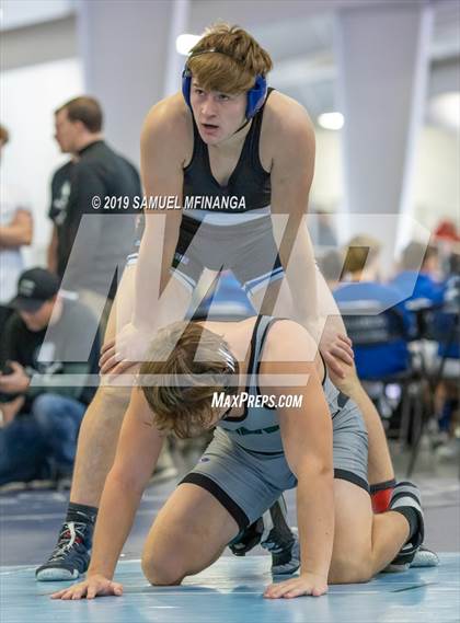 Thumbnail 3 in Bennington vs. Lincoln Southwest (Flatwater Fracas Wrestling Tournament) photogallery.