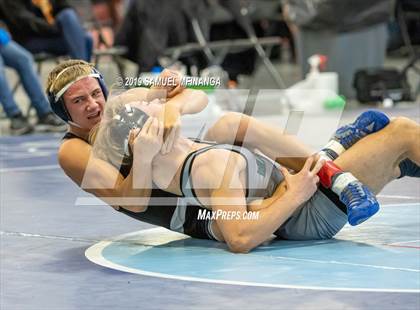 Thumbnail 2 in Bennington vs. Lincoln Southwest (Flatwater Fracas Wrestling Tournament) photogallery.