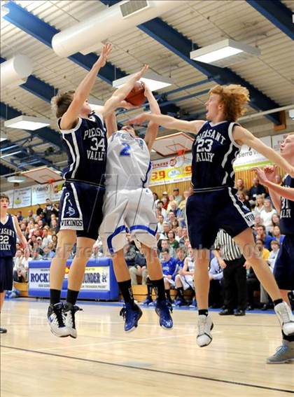 Thumbnail 2 in Pleasant Valley @ Rocklin (CIF NorCal Quarterfinal) photogallery.