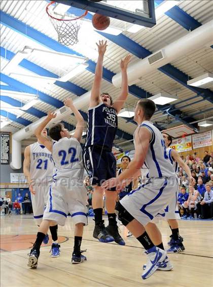 Thumbnail 2 in Pleasant Valley @ Rocklin (CIF NorCal Quarterfinal) photogallery.