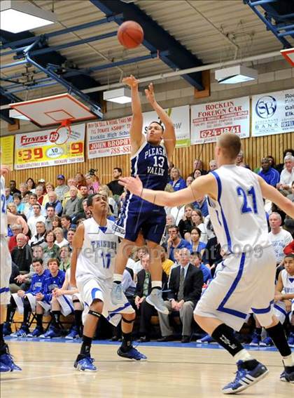 Thumbnail 1 in Pleasant Valley @ Rocklin (CIF NorCal Quarterfinal) photogallery.