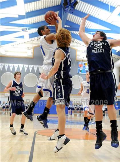 Thumbnail 2 in Pleasant Valley @ Rocklin (CIF NorCal Quarterfinal) photogallery.