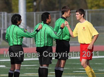 Thumbnail 1 in Vacaville Christian vs. Encina Prep (CIF SJS D6 Final) photogallery.