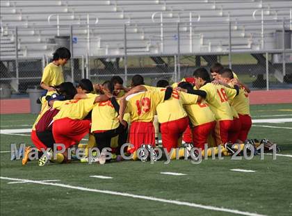 Thumbnail 2 in Vacaville Christian vs. Encina Prep (CIF SJS D6 Final) photogallery.