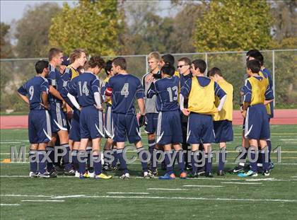 Thumbnail 3 in Vacaville Christian vs. Encina Prep (CIF SJS D6 Final) photogallery.