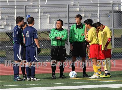 Thumbnail 1 in Vacaville Christian vs. Encina Prep (CIF SJS D6 Final) photogallery.