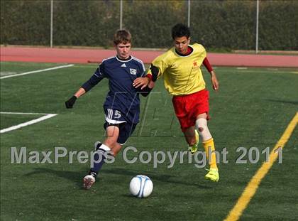 Thumbnail 2 in Vacaville Christian vs. Encina Prep (CIF SJS D6 Final) photogallery.