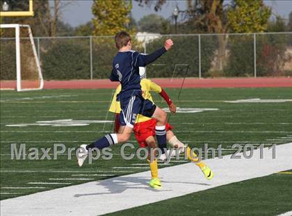 Thumbnail 2 in Vacaville Christian vs. Encina Prep (CIF SJS D6 Final) photogallery.