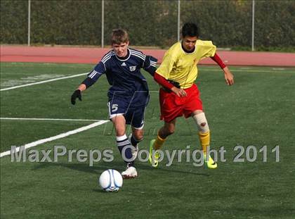 Thumbnail 1 in Vacaville Christian vs. Encina Prep (CIF SJS D6 Final) photogallery.