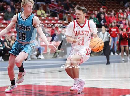 Thumbnail 1 in Canyon View vs. Manti (UHSAA 3A Quarterfinal) photogallery.