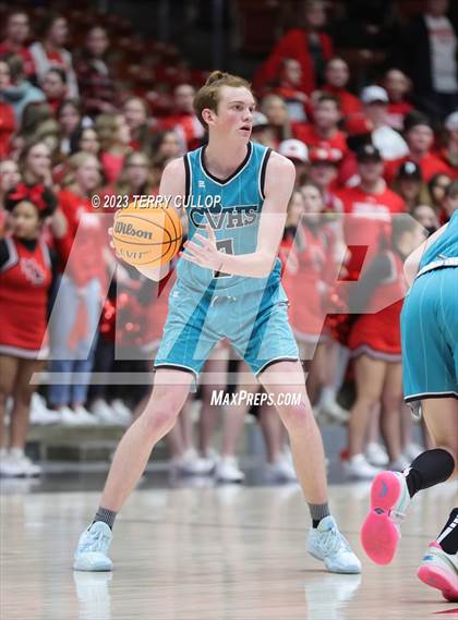 Thumbnail 3 in Canyon View vs. Manti (UHSAA 3A Quarterfinal) photogallery.