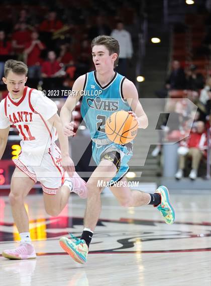 Thumbnail 2 in Canyon View vs. Manti (UHSAA 3A Quarterfinal) photogallery.