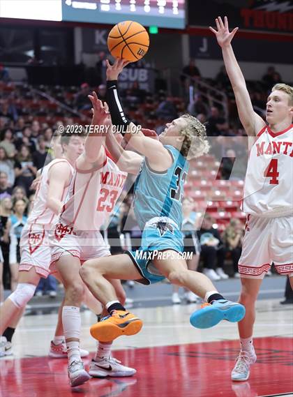 Thumbnail 1 in Canyon View vs. Manti (UHSAA 3A Quarterfinal) photogallery.
