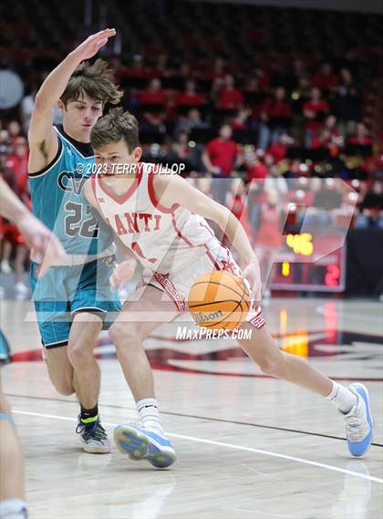 Thumbnail 3 in Canyon View vs. Manti (UHSAA 3A Quarterfinal) photogallery.